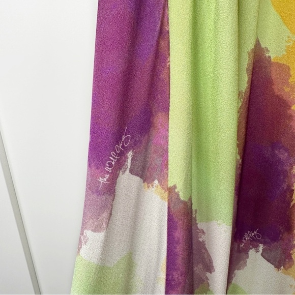 NEW The Wolf Gang Pacifica One Shoulder Maxi Dress in Arte Print Size S - Picture 14 of 17